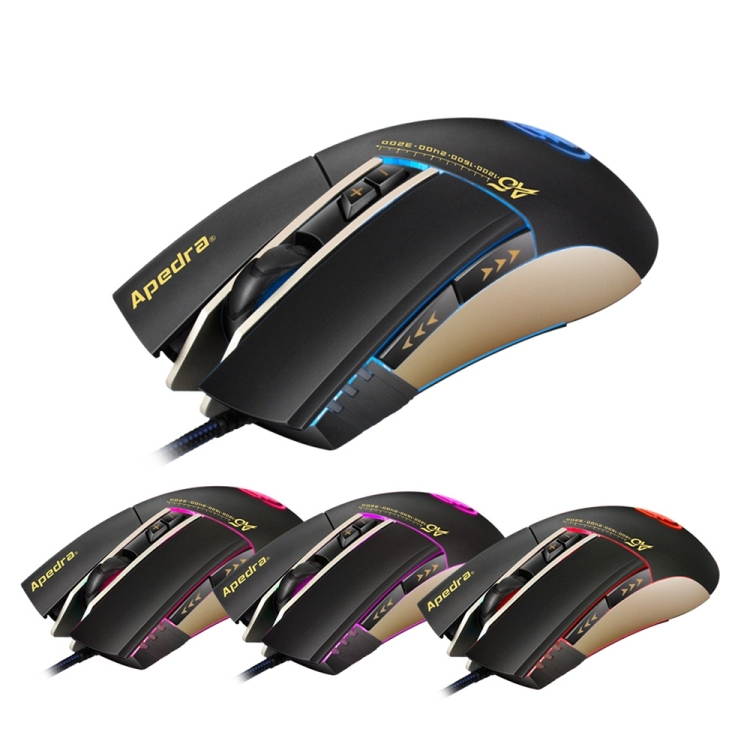 SUNSKY Wired USB Optical Mouse PC Mouse Gaming High Precision Gaming Mouse for Computer PC Laptop Mice with LED Light