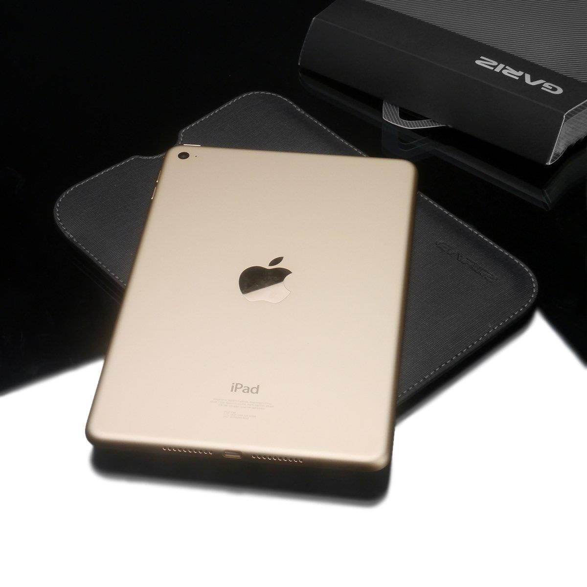 Gariz Apple iPad Mini 4 Leather Case Pouch for iPad mini 4 PL-IPDM4BK, Black