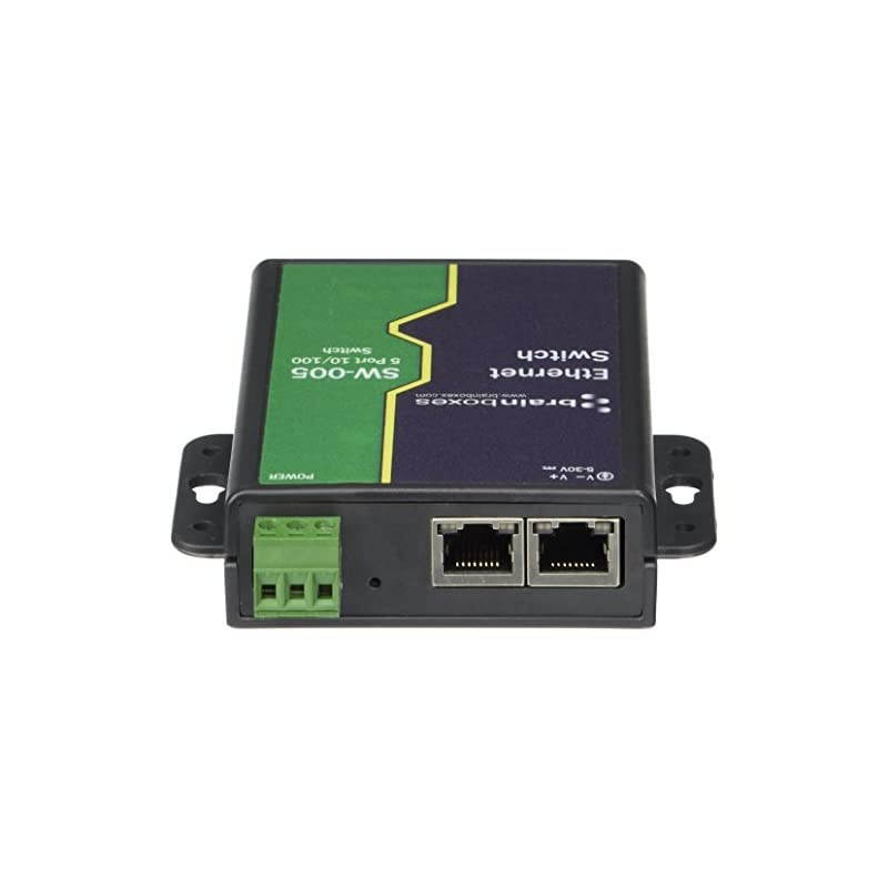 Switch 5 Ports DIN Rail mountable SW005