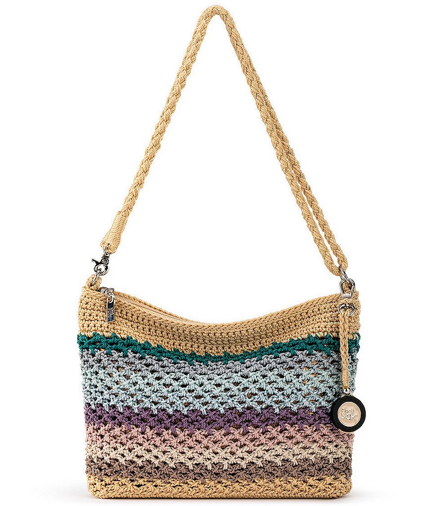 The Sak 3 In 1 Demi Classic Hand-Crochet Zip Crossbody Bag