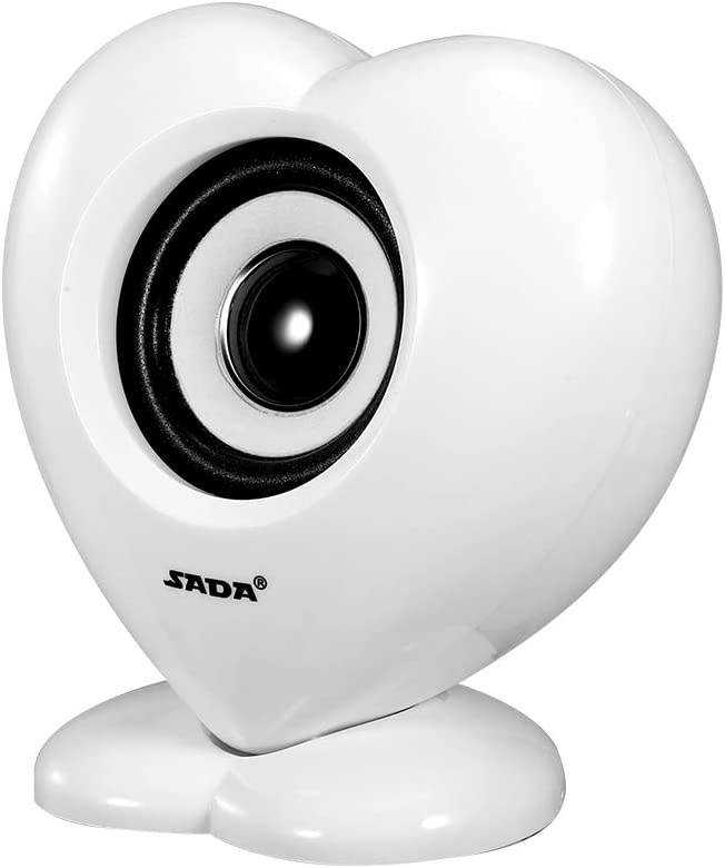 Docooler V-188 Digital Speaker Mini 3.5mm Wired Speaker Portable USB-Powered Speaker 3W Output for Mobile Phone Laptop Computer