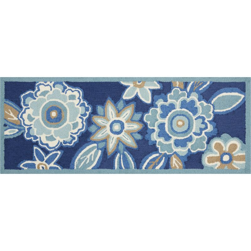 1'6"x2'6" Small Hello Door Mat Black - Threshold™