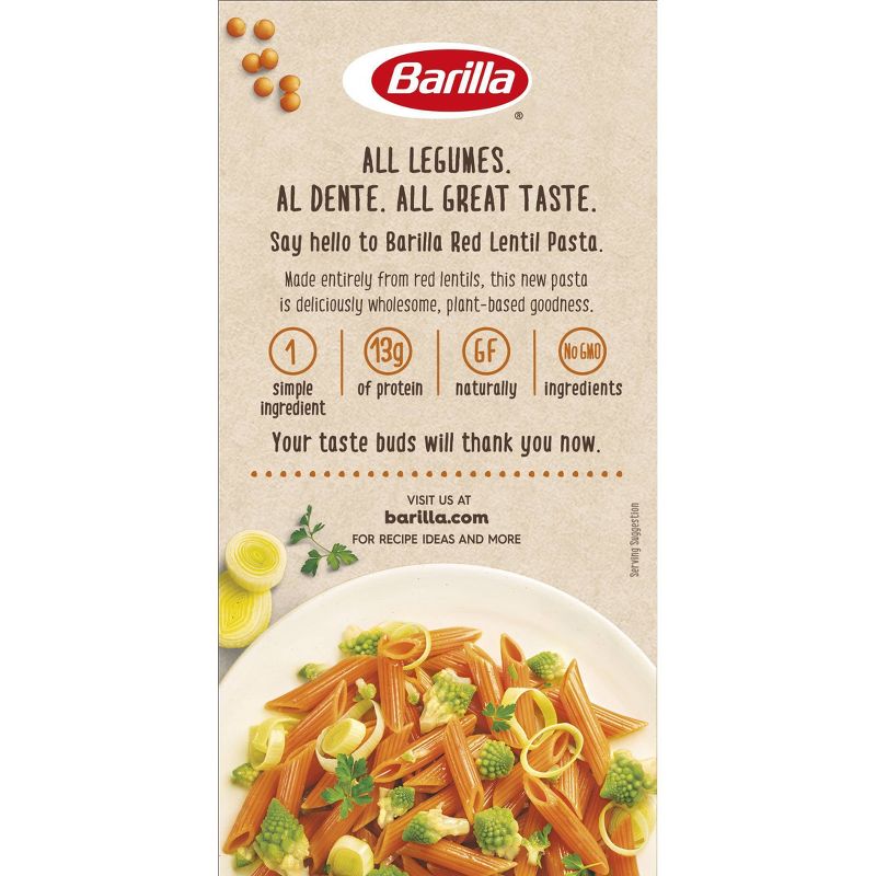Barilla Red Lentil Penne - 8.8oz