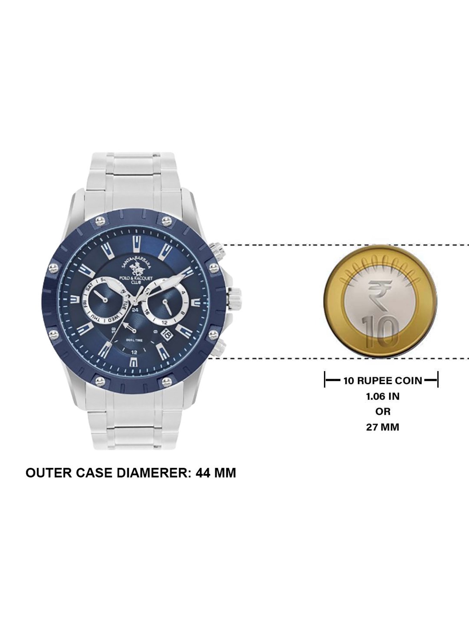 Santa Barbara Polo & Racquet Club SB.1.10545-2 Chronograph Watch for Men