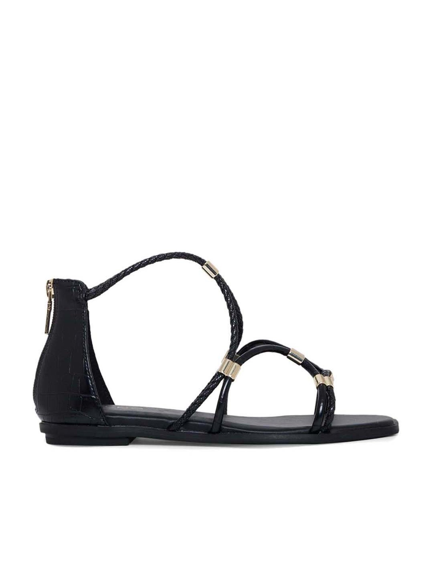 Aldo Women's Black Ankle Strap Sandals