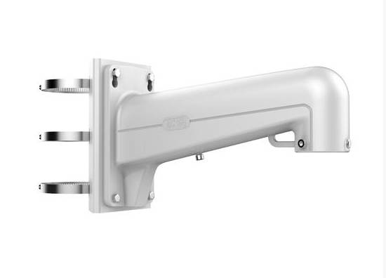 Hikvision DS-1602ZJ-pole IR Dome White pole mounting aluminum steel bracket