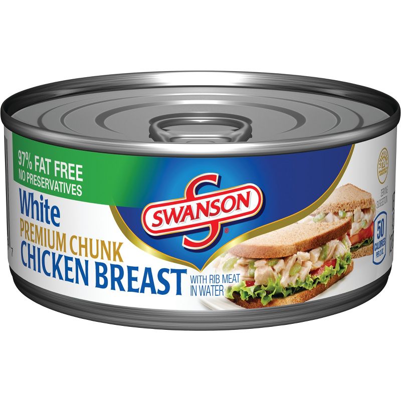 Swanson Premium White Chunk Chicken Breast in Water - 4.5oz