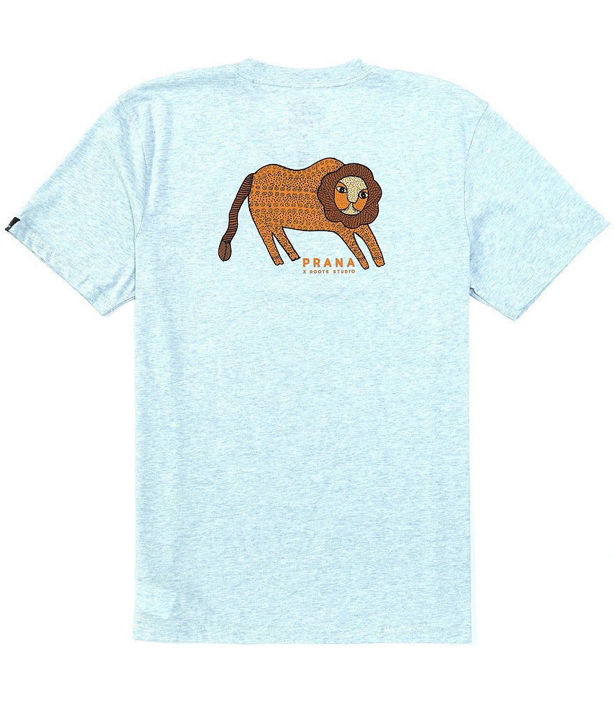 Prana Roots Studio Lions Den Short-Sleeve Tee