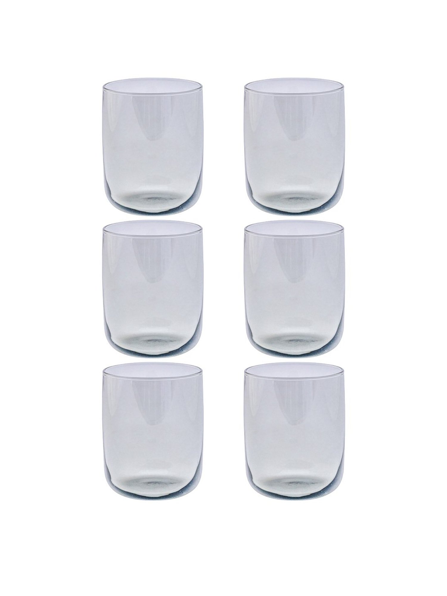 Pasabahce Transparent Glass Juice Cold Drink Glasses Iconic Tumbler - Set of 6 (280ml)