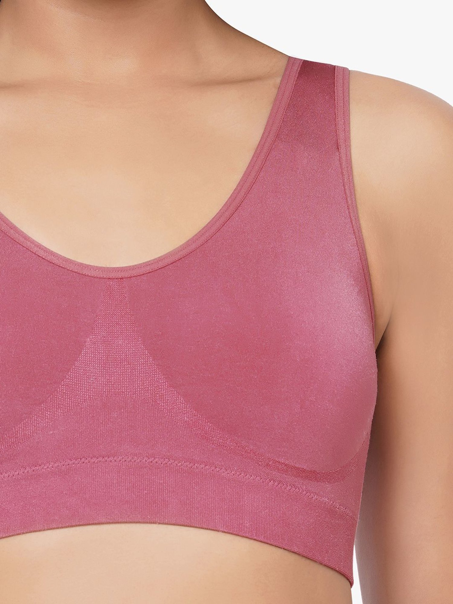 Wacoal Pink Non-wired Padded Bralette Bra