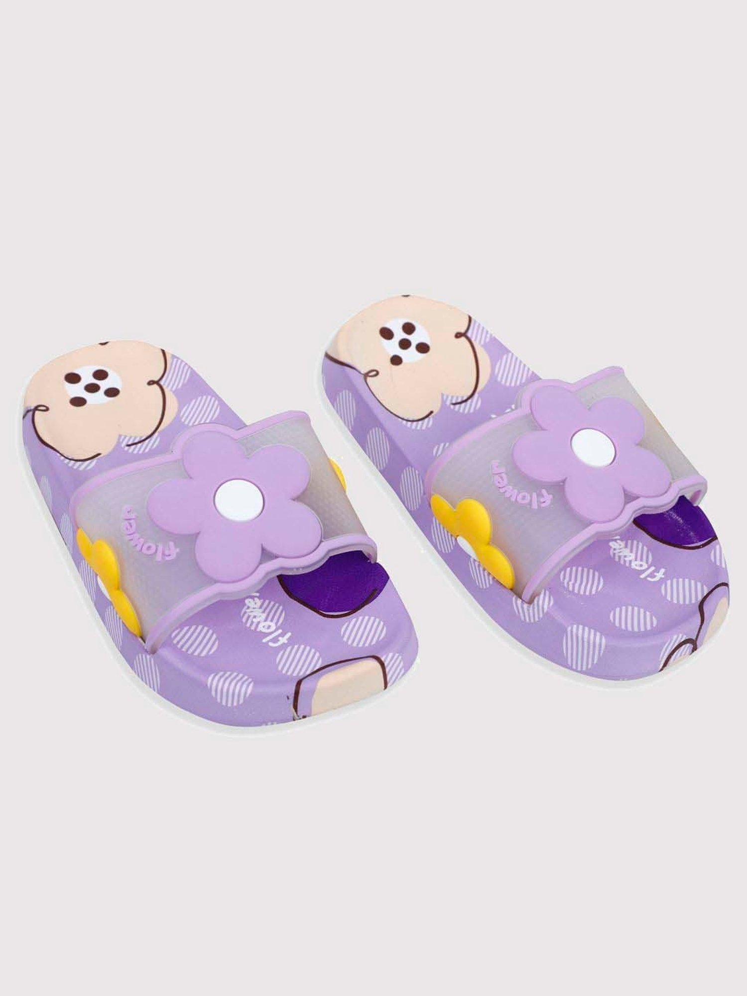 Baby Moo Girls Purple Casual Slip on