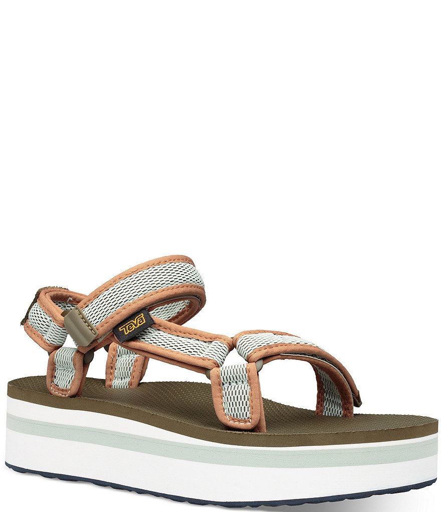 Teva Women's Flatform Universal Mesh Print Sandals