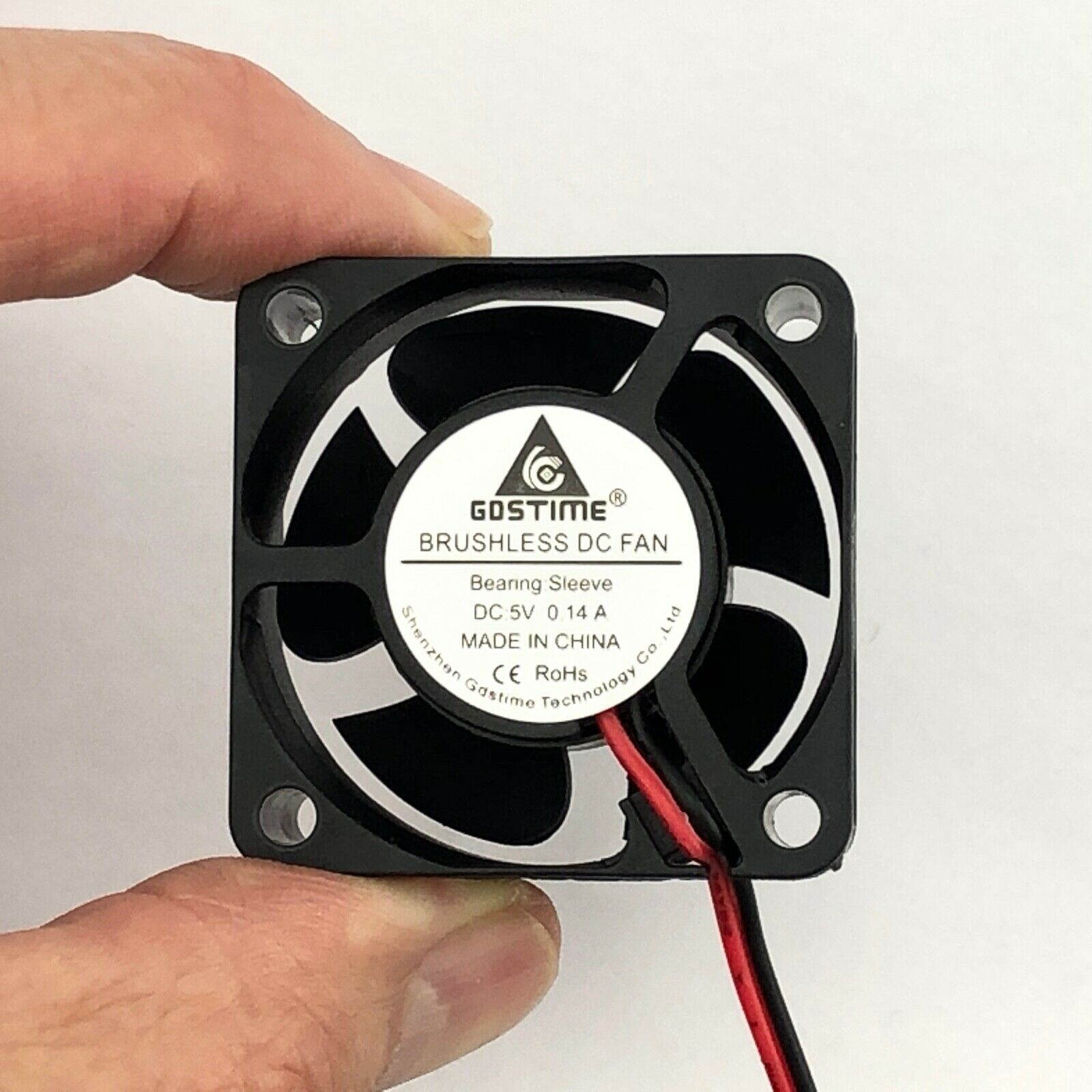 12v 80mm Cooling Fan Long Wire 80x80x10mm DC PC Computer Case Cooler 8010 2-Pin