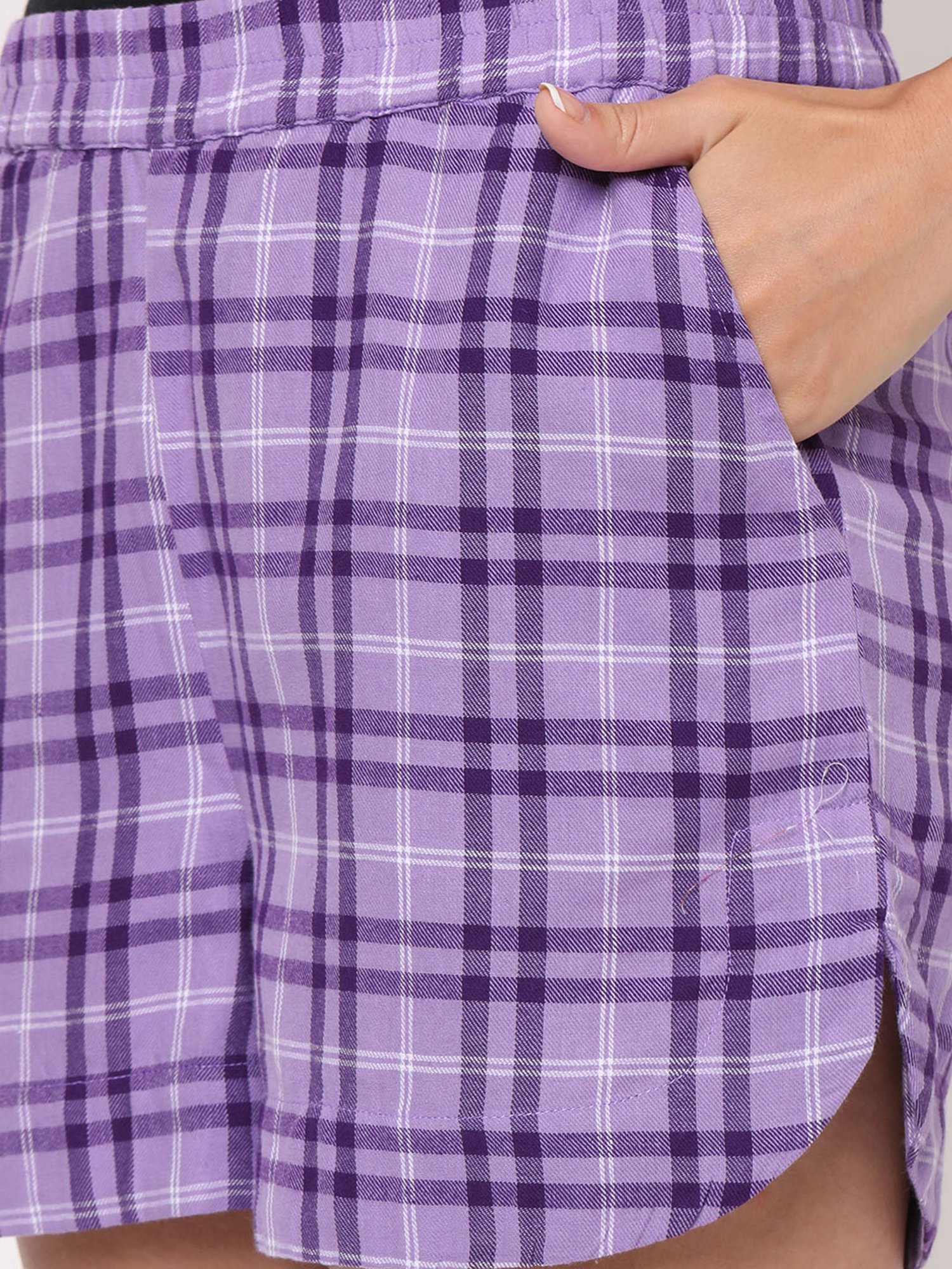 Secret Wish Lavender Hoodie With Lounge Pants