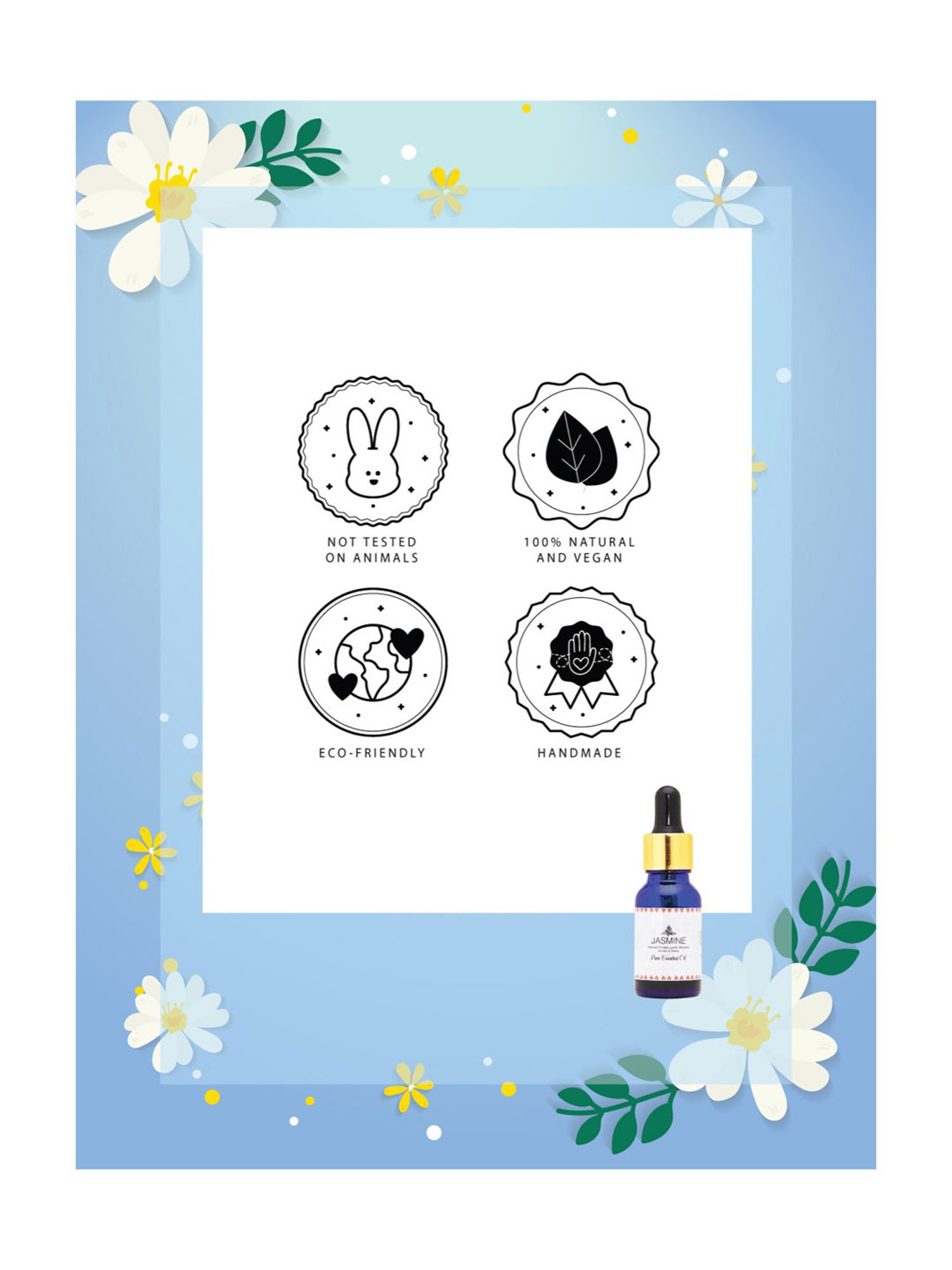 Holistic Healings By Shaveta Jasmine Essential Oil - 15 ml