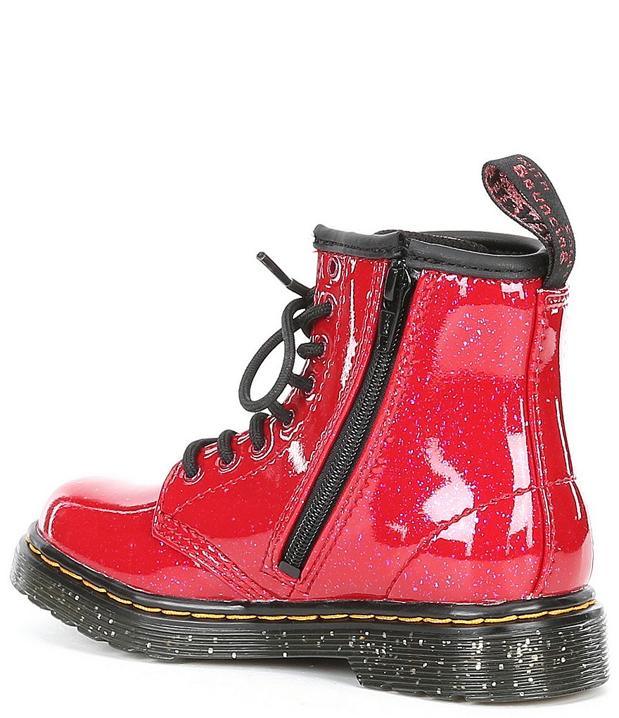 Dr. Martens Girl's 1460 Glitter Boots (Toddler)