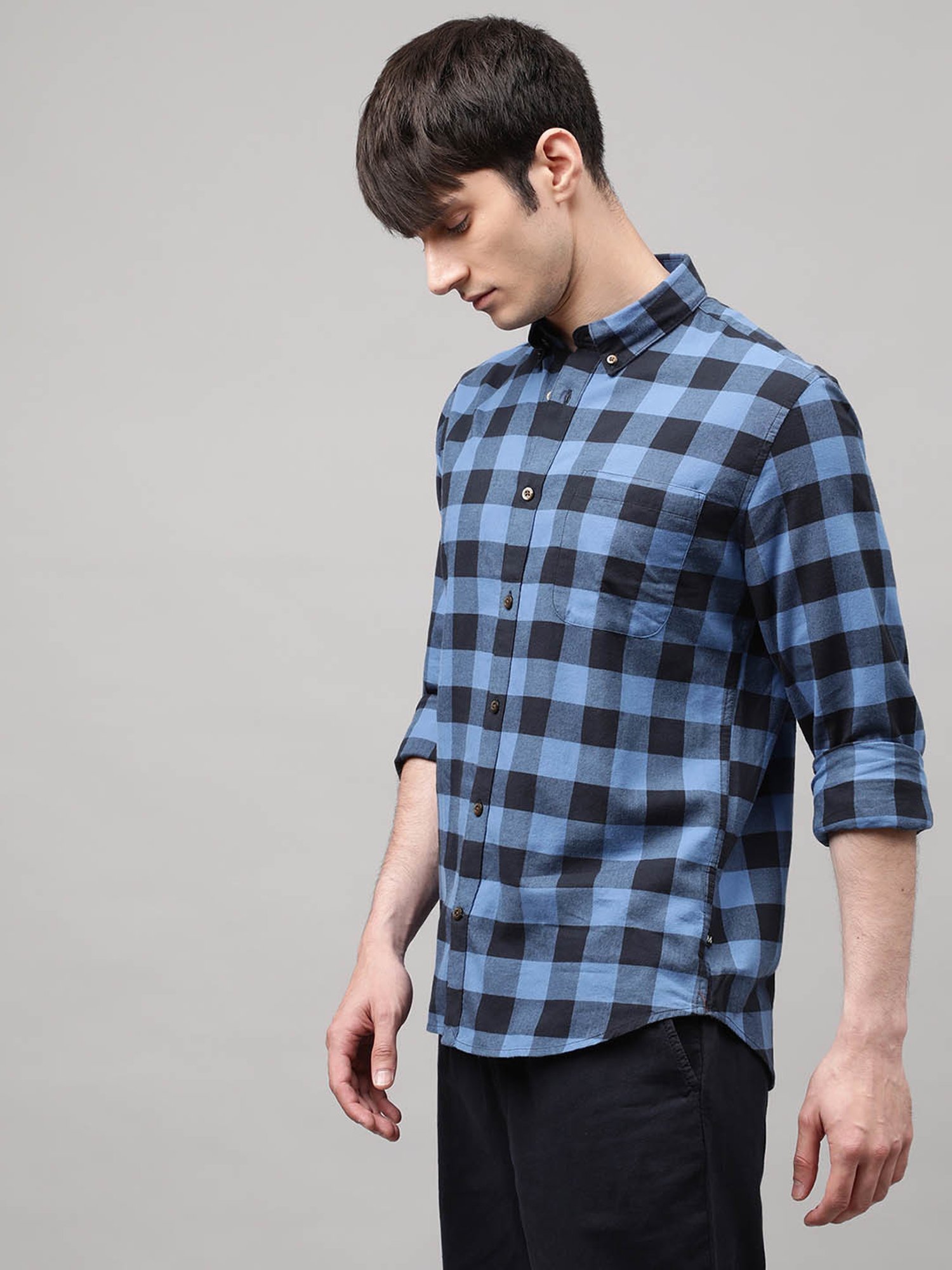 Matinique Federal Blue ChecksShirt