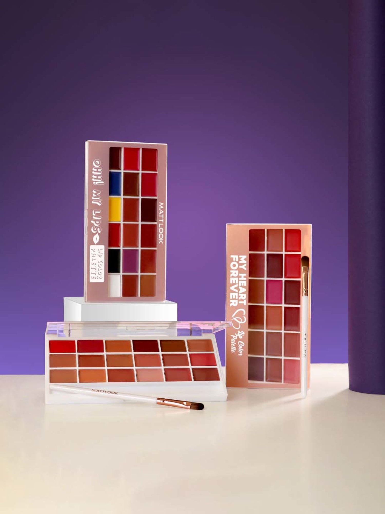 Glam21 My BFF Matte Lip Palette 01 Bolds - 9 gm