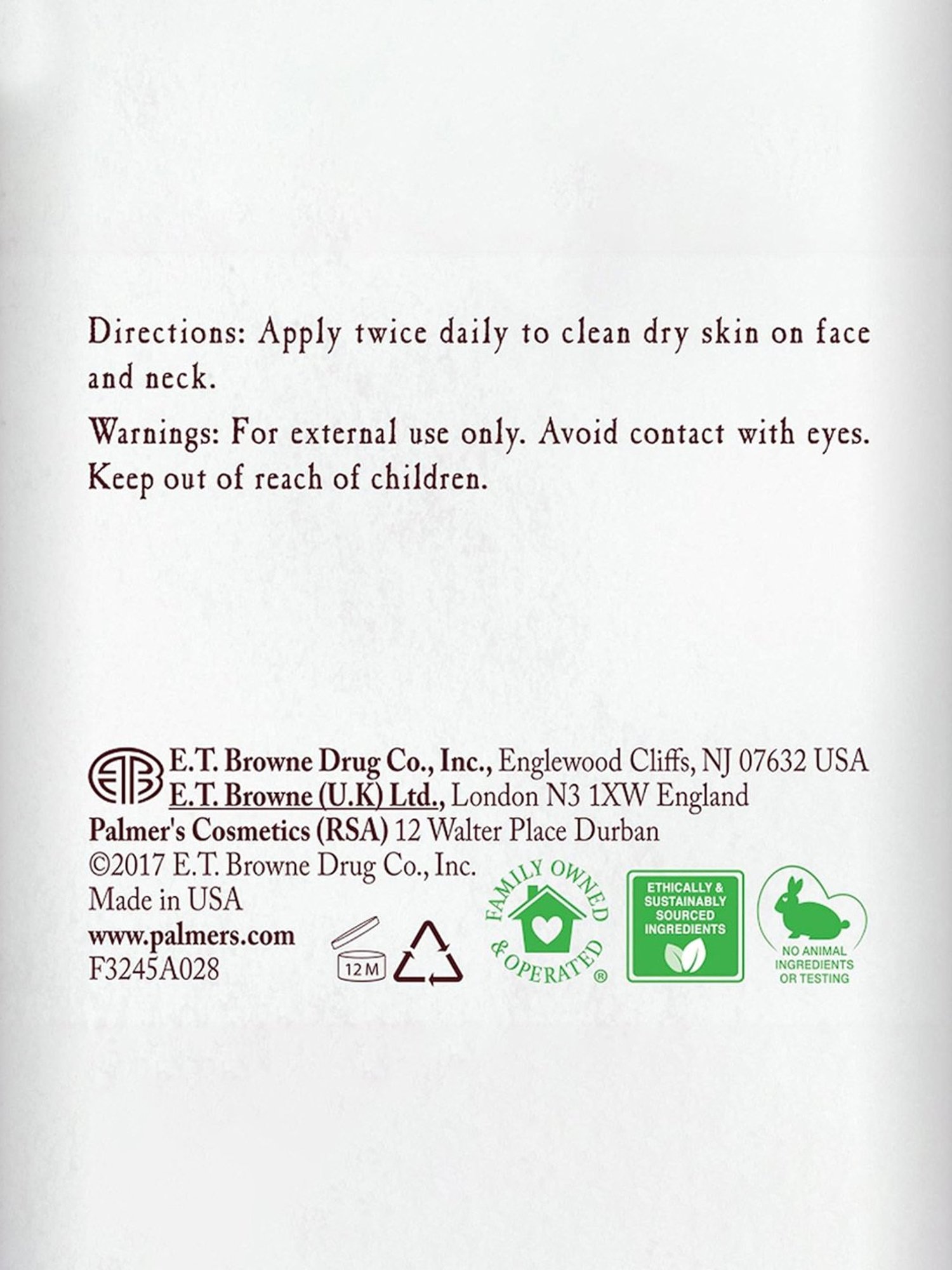 Palmer's Coconut Formula with Vitamin E Coconut Hydrate Facial Moisturizer - 50 gm