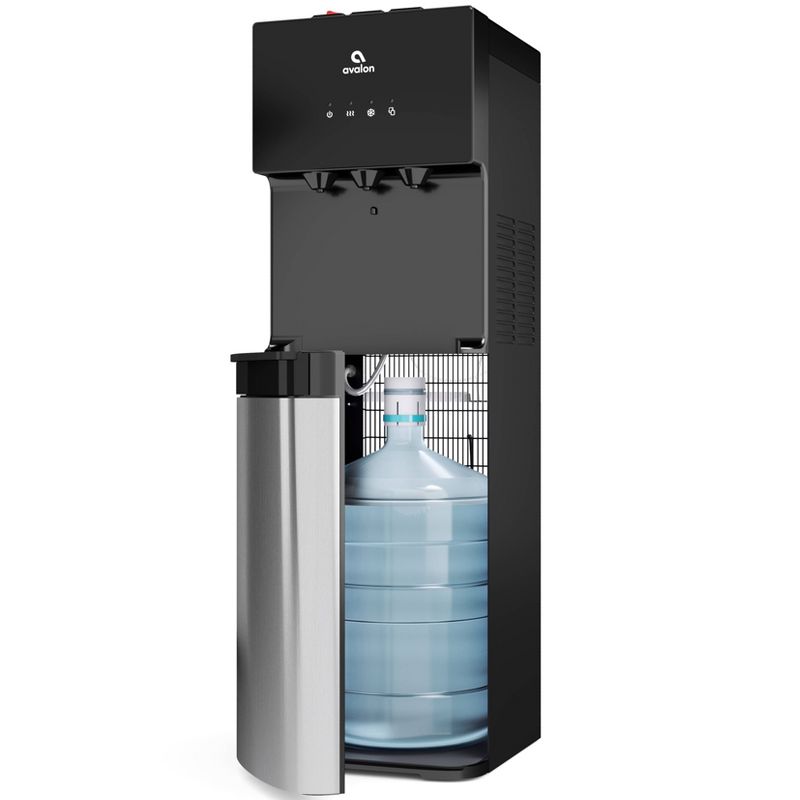 Avalon Bottom Loading Water Cooler and Dispenser - Silver
