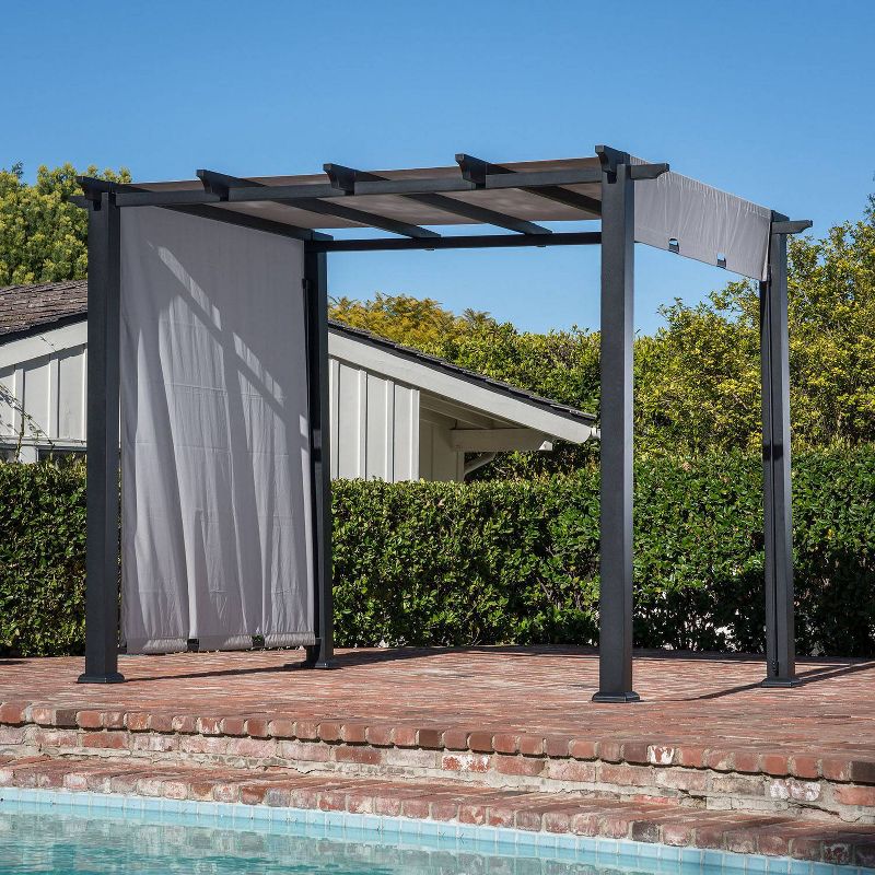 8' x 10' Steel Pergola - Hanover