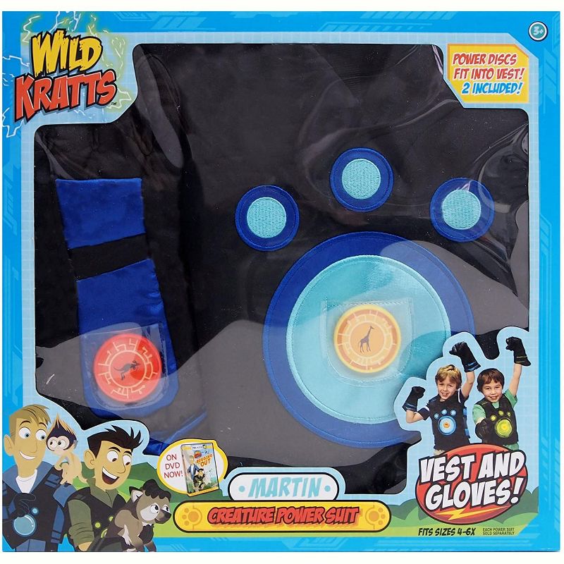 Jazwares Wild Kratts Creature Power Suit - Martin, 4-6x
