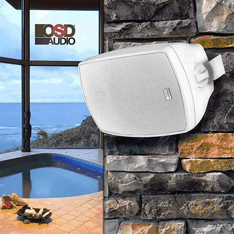 Patio Pro Speaker 525 Indoor Outdoor IP65 Composite Cabinet White Pair AP525
