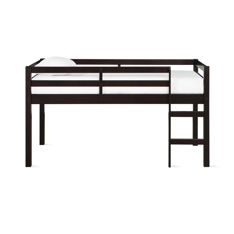 Twin Jayla Loft Bed Espresso - Dorel Living