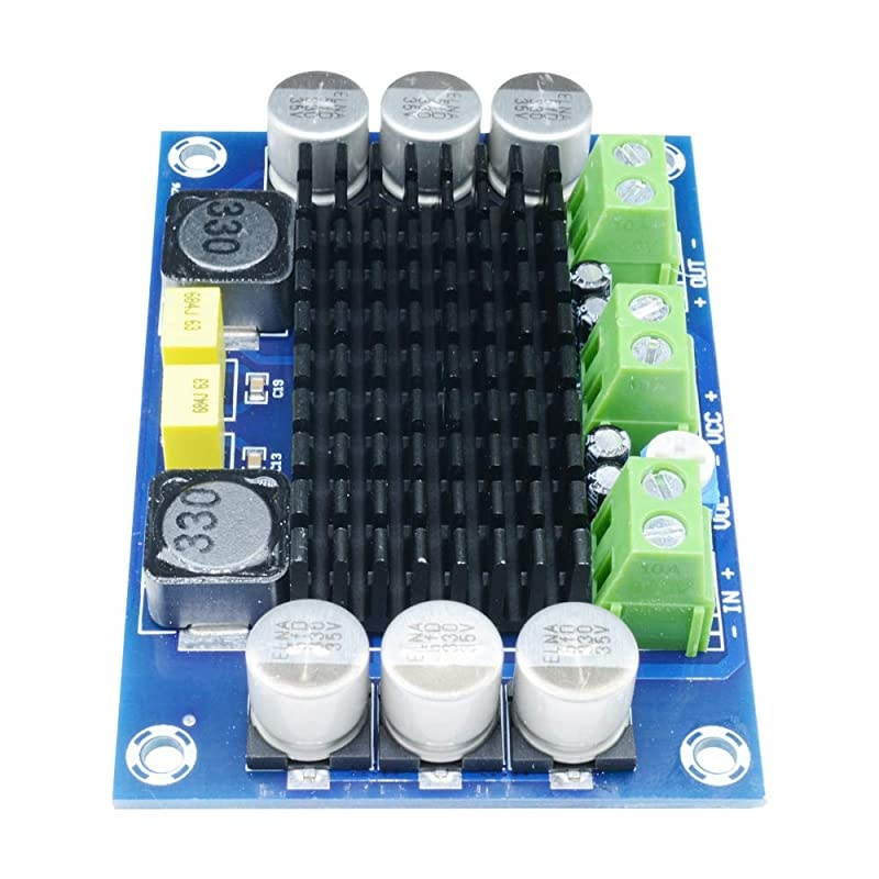 TPA3116DA DC 12V 24V 100W Mono Channel Digital Power Audio Amplifier Board TPA3116D2 Large Capacity Board
