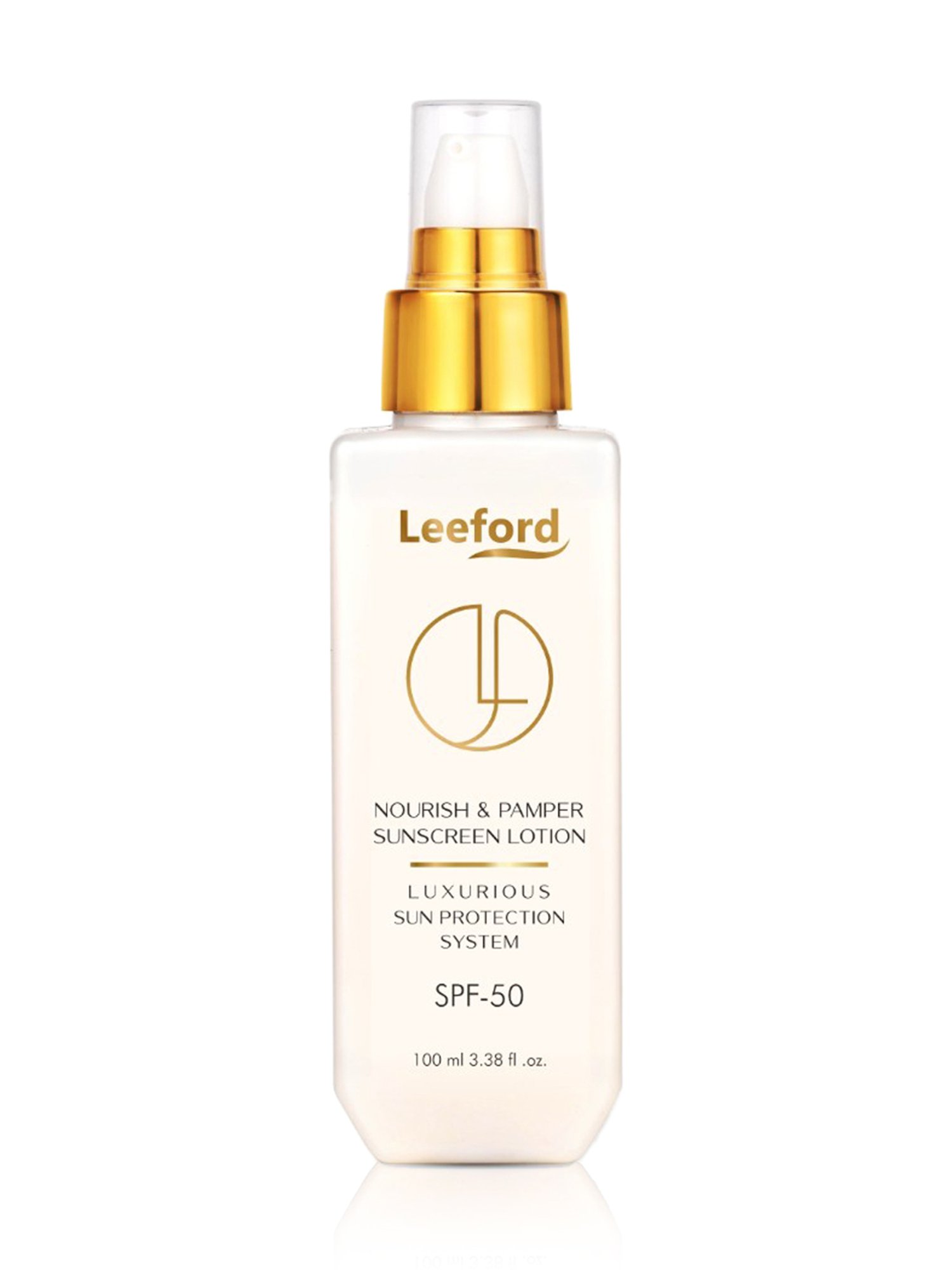 Leeford Nourish & Pamper Sunscreen Lotion SPF-50 - 100 ml