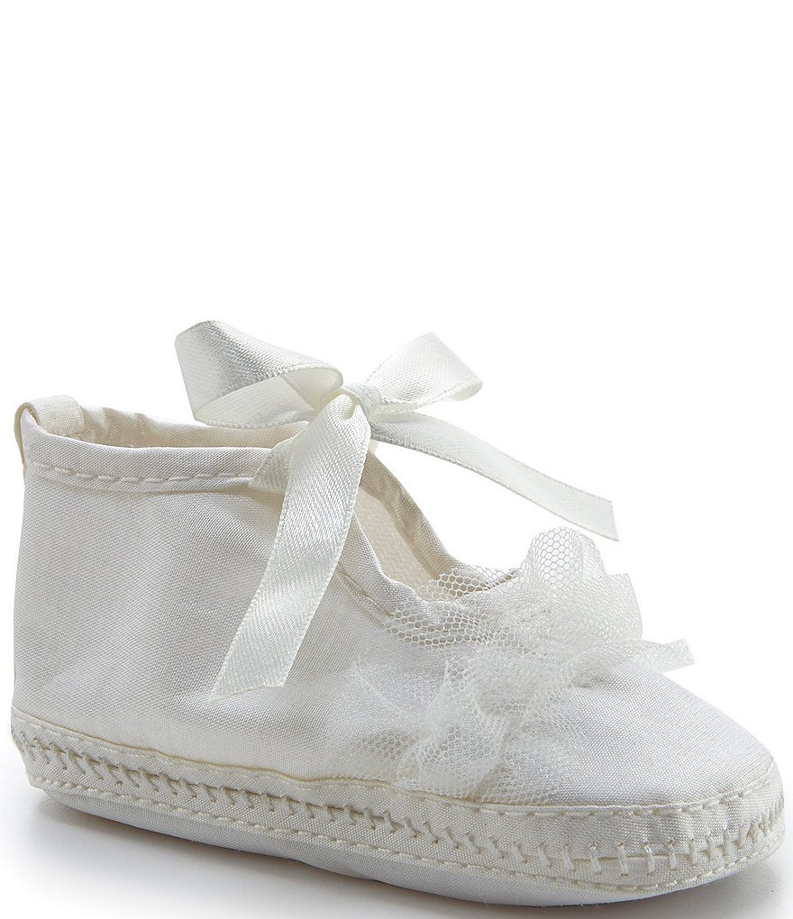 Laura Ashley Baby Girls Newborn-6 Months Christening Booties