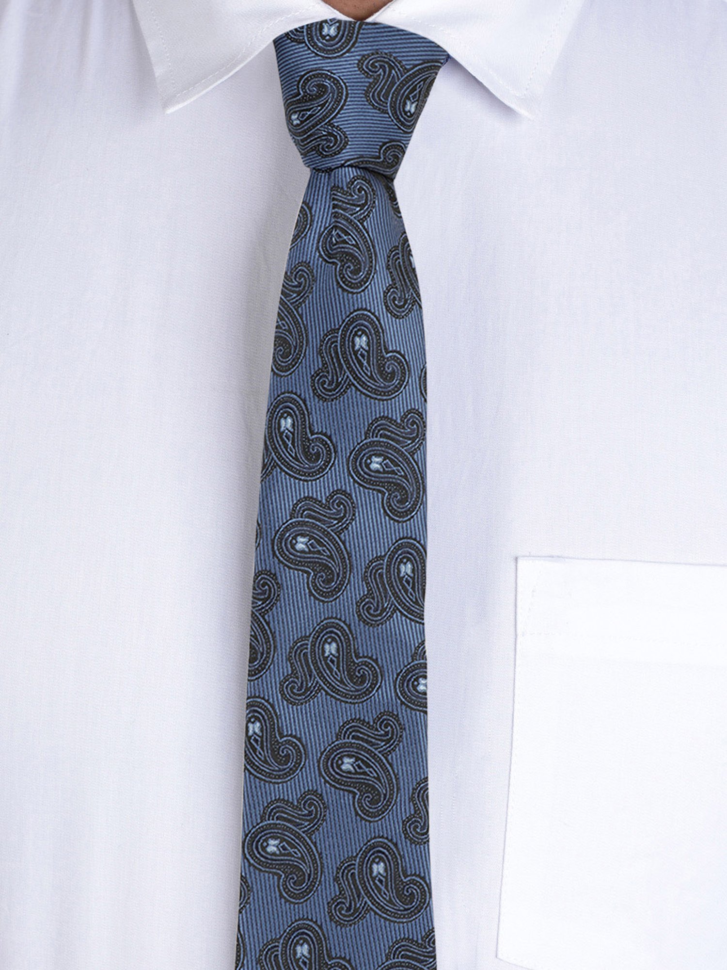Alvaro Castagnino Grey & Green Necktie