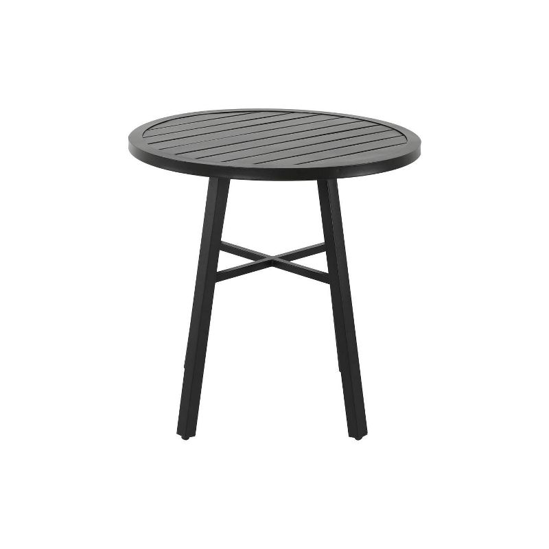 3pc Iron Dining Set Without Cushions - Nuu Garden