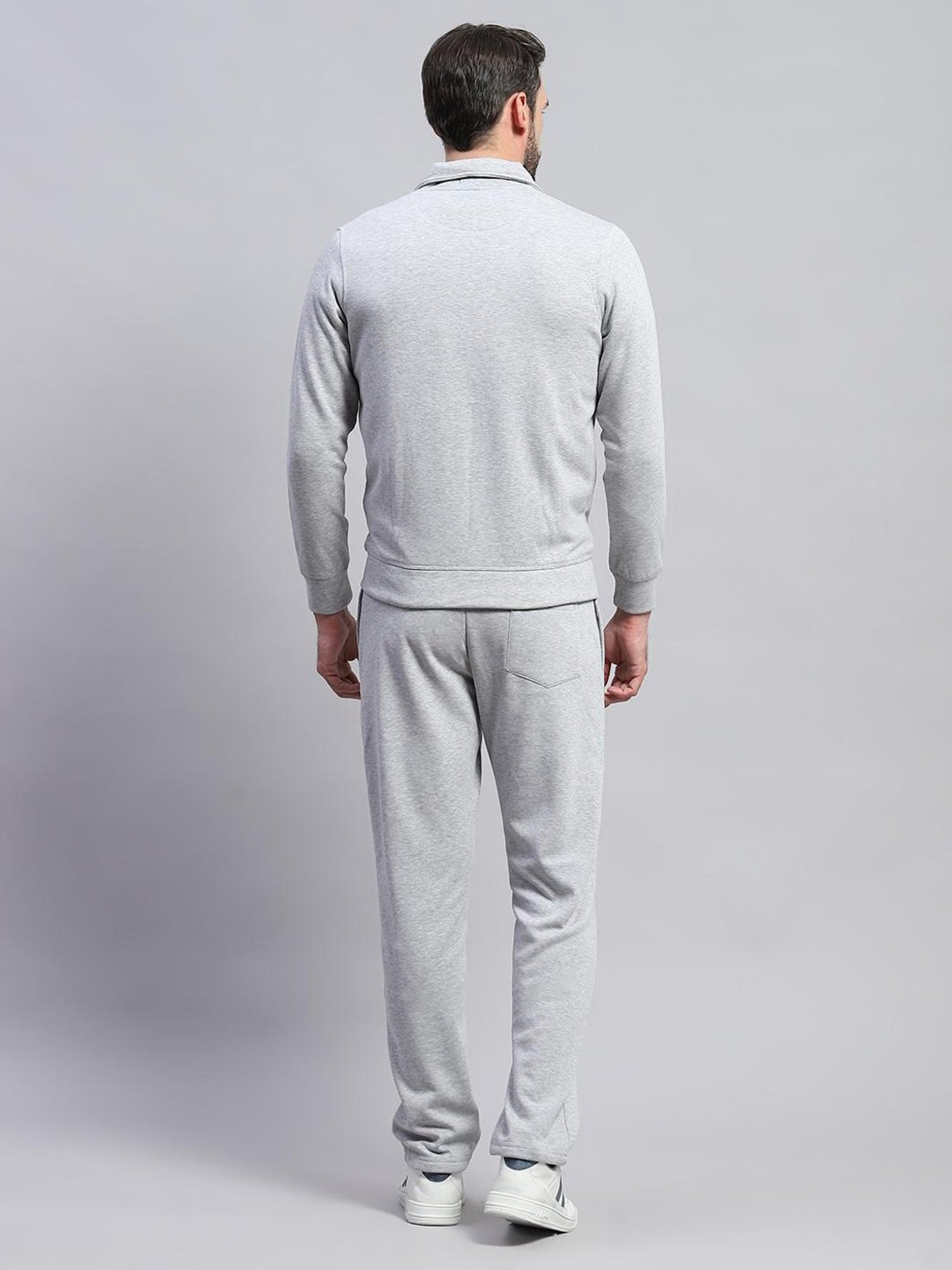 Vimal Jonney Light Mud Cotton Regular Fit Tracksuit