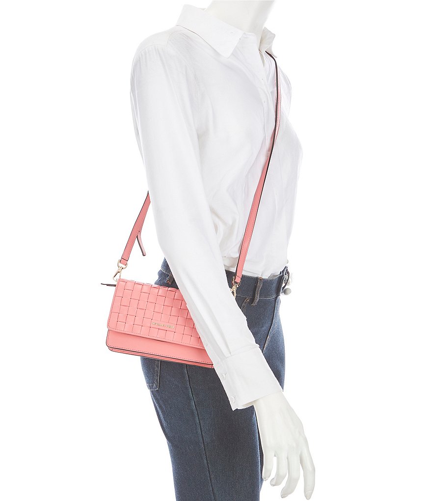 ZAC Zac Posen Belay Iridescent Saddle Crossbody Bag