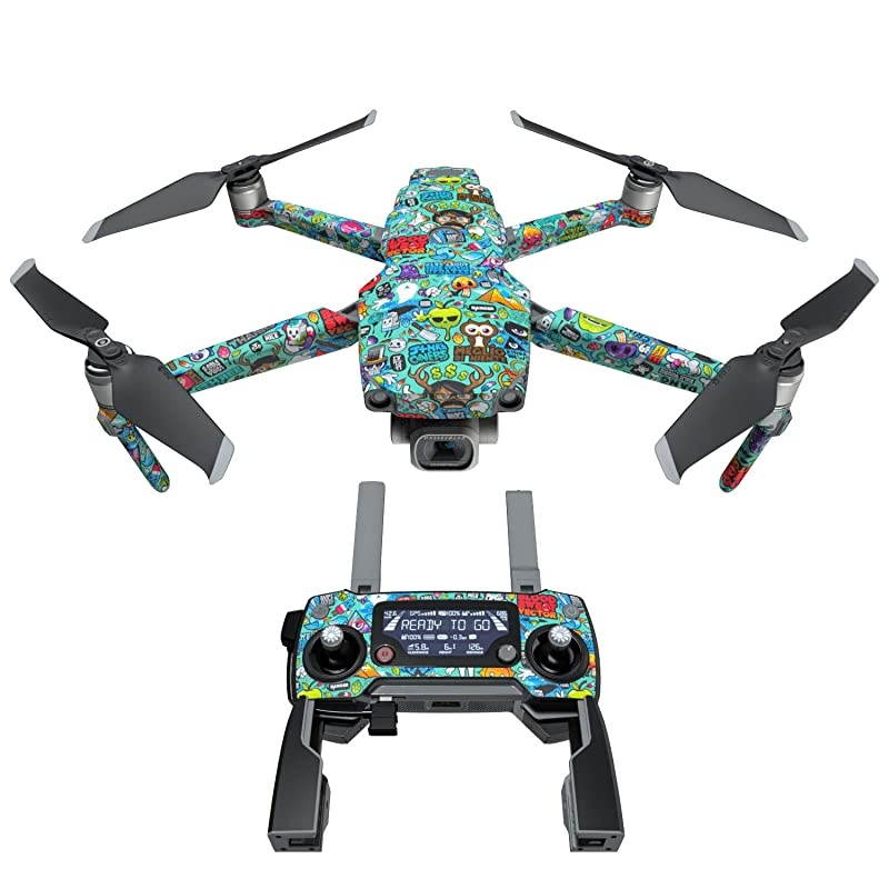 Thief Decal Kit for DJI Mavic 2/Zoom Drone - Includes 1 x Drone/Battery Skin + Controller Skin