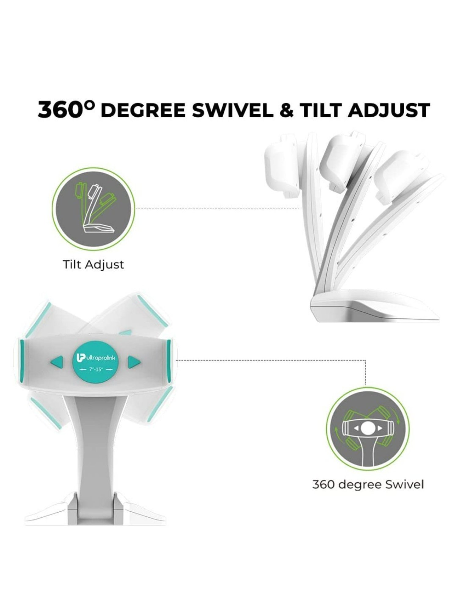 GRIPP Magic Stand Compatible for All Mobile Phones Devices (Black)