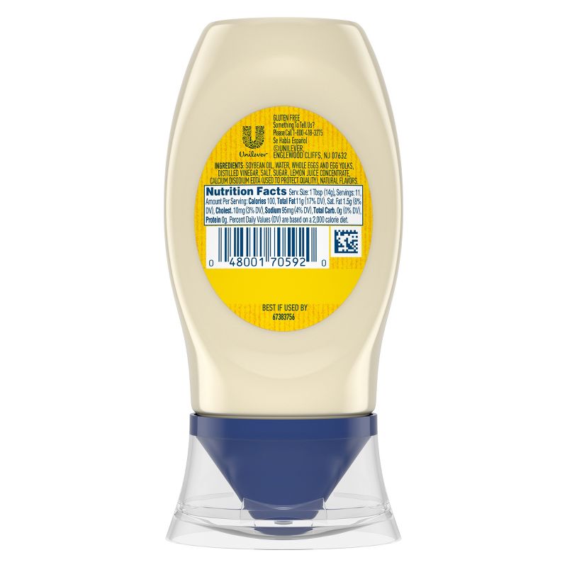 Hellmann's Squeeze Real Mayonnaise - 5.5 fl oz