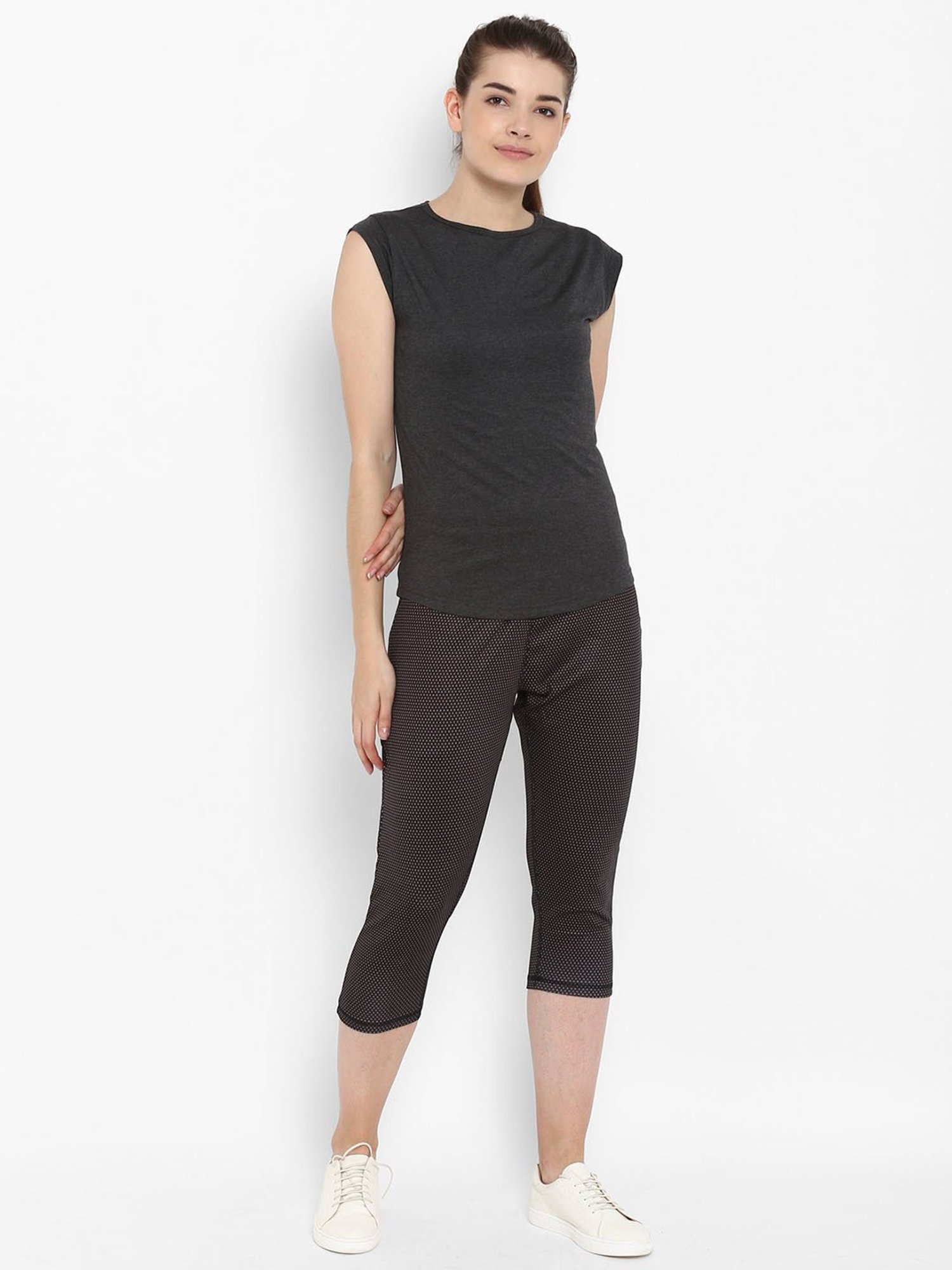 Appulse Grey Cotton Others T-Shirt