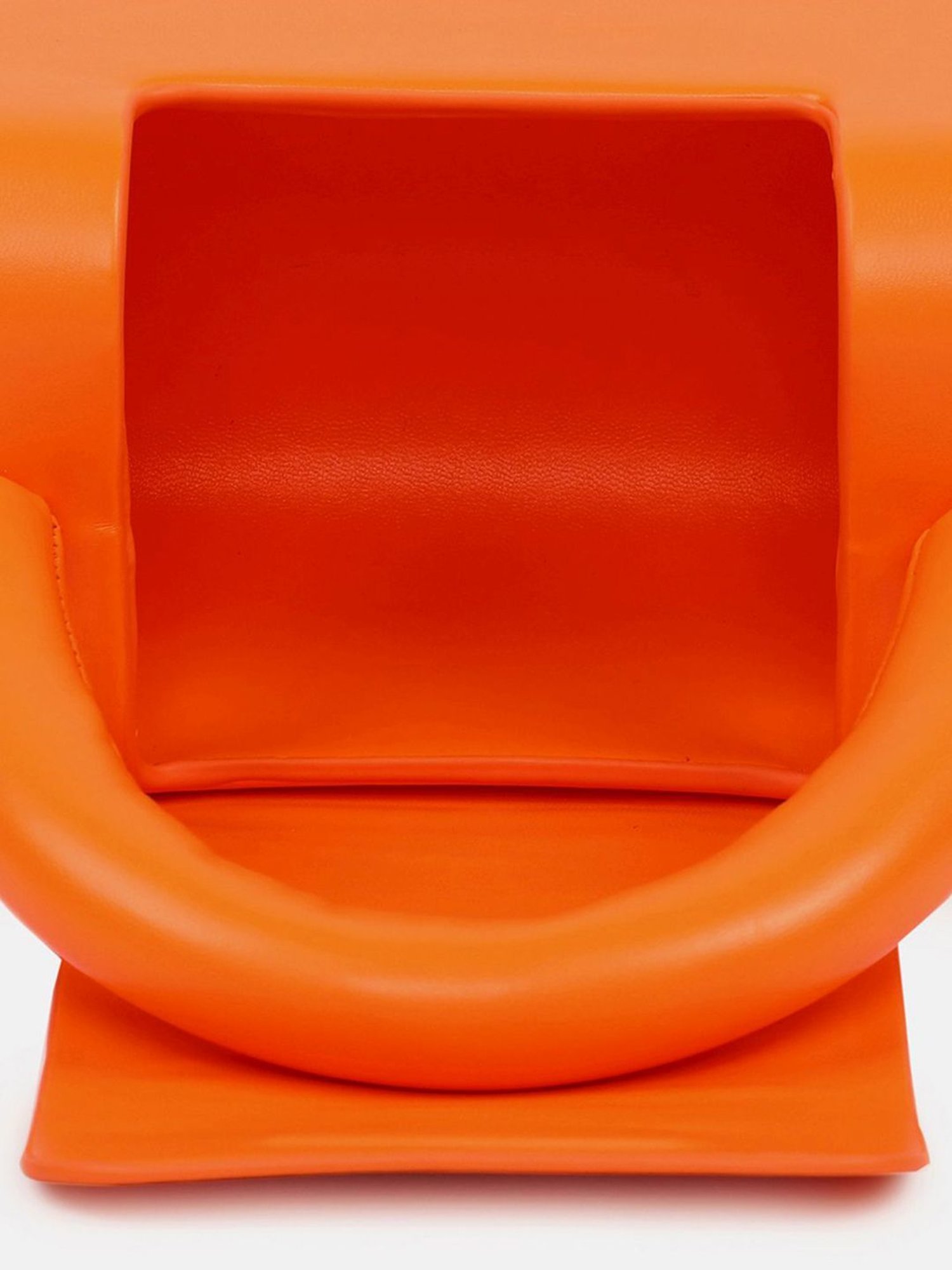 HauteSauce Orange Solid Small Handbag