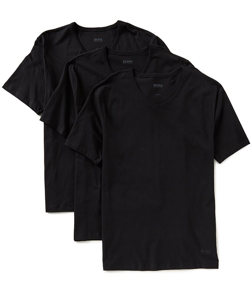 Jockey Signature Pima Cotton V-Neck T-shirts 3-Pack