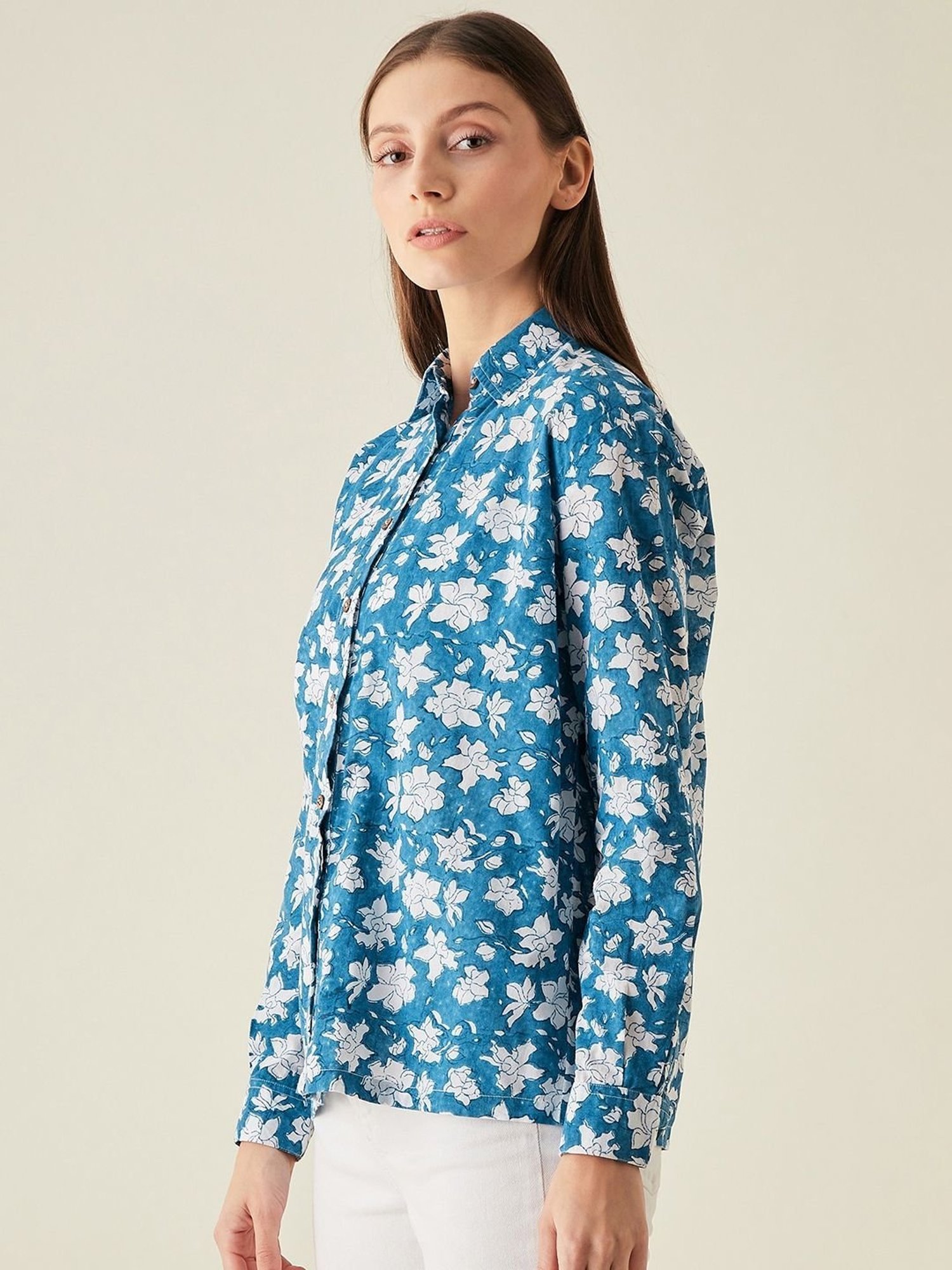 Arras Blue Full Sleeves Shirt