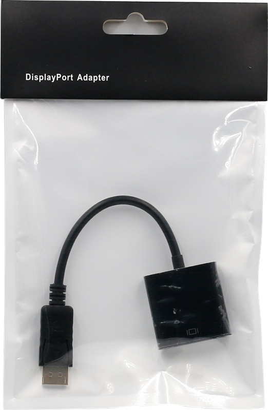 DisplayPort to DVI Adapter (DP to DVI Adapter) - Black