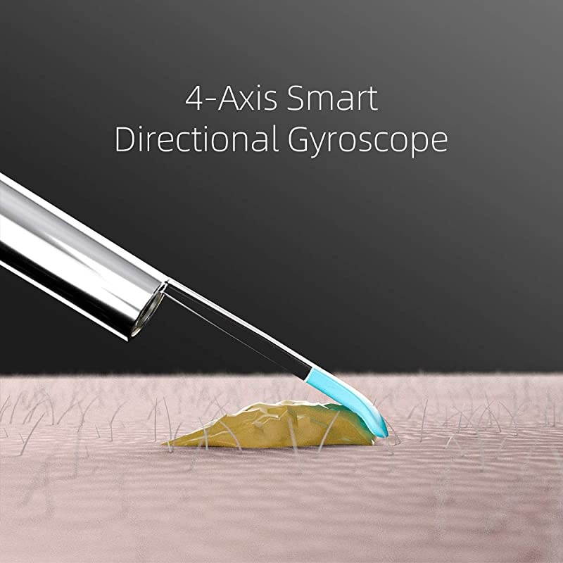 M9 Pro Otoscope Smart Visual Ear Cleaning Stick with 1080P HD Digital Endoscope for Earwax Cleaning Received A 4axis Intelligent Gyroscope Red