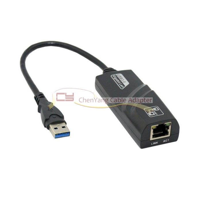 USB 3.0 Gigabit Ethernet Network LAN Adapter for Apple Macbook Air & PC Laptop