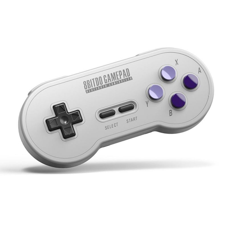 Game Controller 8Bitdo SN30 SN Version Retro Wireless Controller Gamepad with Bluetooth Receiver for Windows/ Android/ macOS/ Steam/ Nintendo Switch
