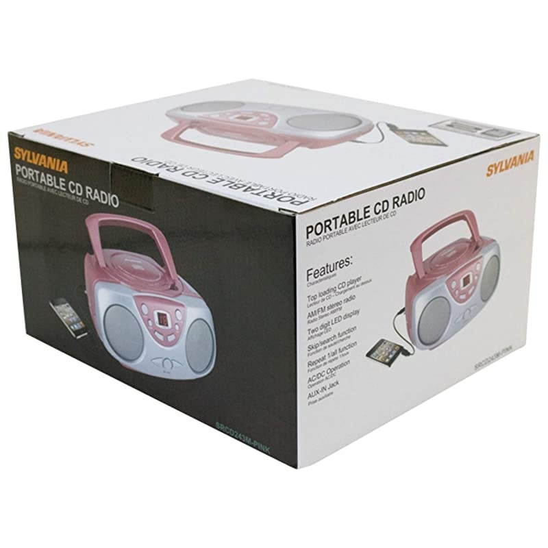 CD575 Portable Stereo MP3 CD Player with PLL AMFM Radio