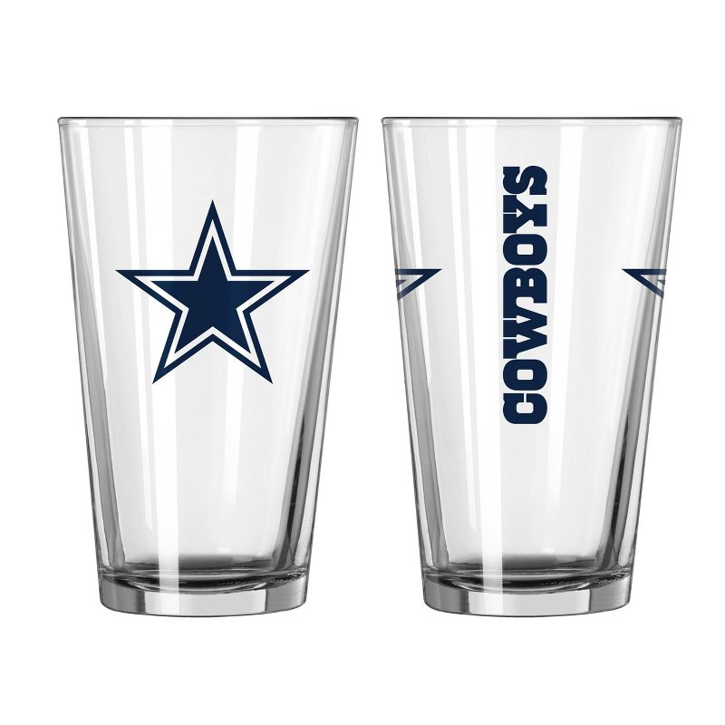 NFL Dallas Cowboys Gameday Pint Glass - 16oz
