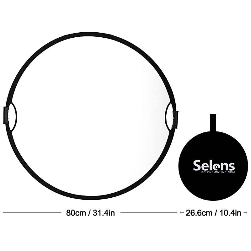 32 in 80cm 5in1 Round Reflector with Handle for Photography Photo Studio Lighting amp Outdoor Lighting