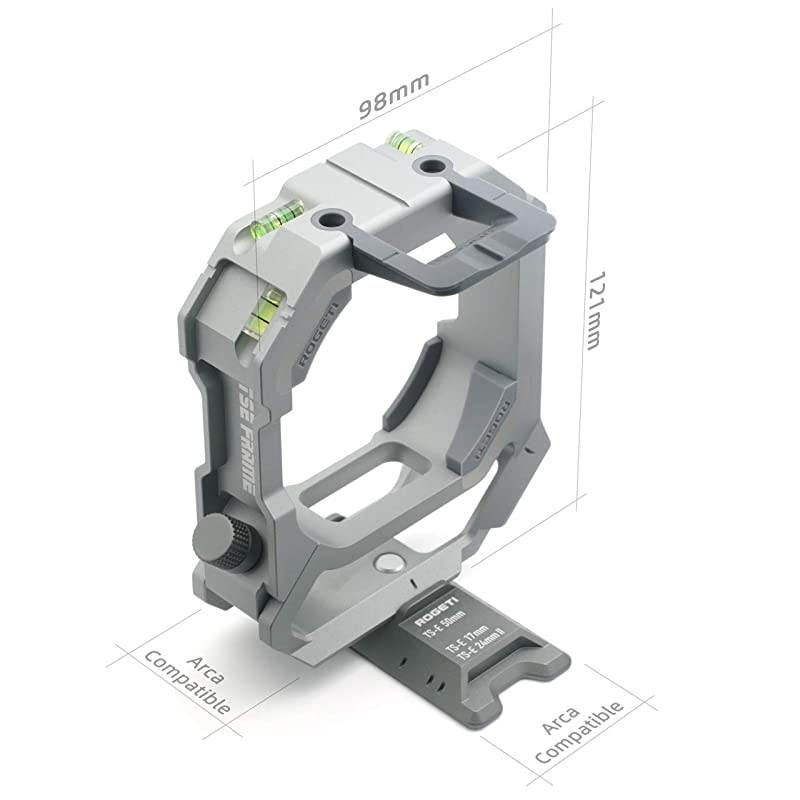 TSE Frame/TSE Bracket Mark III+ for Canon TS-E 17mm f/4L and Canon TS-E 24mm f/3.5L II Tilt Shift Lens Including Panorama nodal Plate